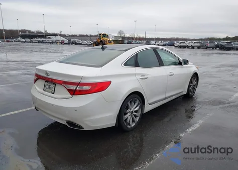 2013 Hyundai Azera z USA, uszkodzony, nr VIN KMHFH4JG1DA198556